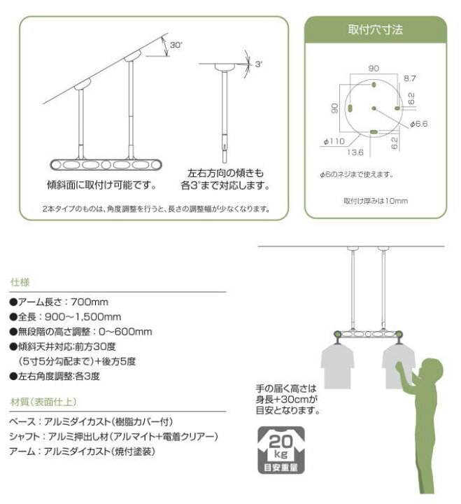 楽天市場】川口技研 ホスクリーン Z-215型 1セット2本組 スマートな