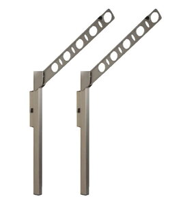 腰壁用可動式物干金物 タカラ産業(DRY・WAVE)ドライ・ウェーブSF55 (1セット2本いり)(ST) 上下スライド式