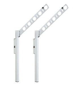 腰壁用可動式物干金物 タカラ産業(DRY・WAVE)ドライ・ウェーブSF55 (1セット2本いり)(W) 上下スライド式