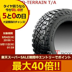 y9/5()|Cgő40{ȏIzy^CΏہzKi 2{Zbgi LT245/75R16 120/116Q LRE (245/75R16) BFGoodrich BFObhb` T}[^C MUD-TERRAIN T/A KM3 }bhe[ T/A KM3