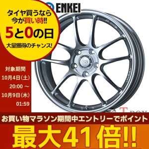 4{Zbgi 18C` 9.0J 5/114.3 ENKEI GPC PerformanceLine PF01 ptH[}XC PF01 Xp[NVo[ (SS)