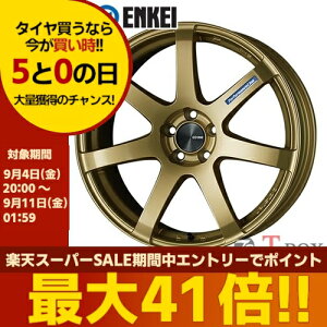 �P�i1�{���i 19�C���` 8.0J 5/114.3 ENKEI �G���P�C PerformanceLine PF07 �p�t�H�[�}���X���C�� PF07 �S�[���h (G)