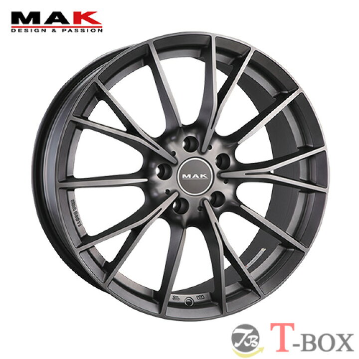楽天市場】4本セット価格 19インチ 8.0J 5/112 MAK マック FABRIK 