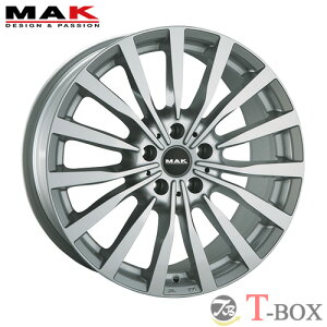 単品1本価格 18インチ 8.5J 5/112 MAK マック KRONE クローネ シルバー (S) X5(G05) X6(G06)