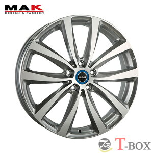 4本セット価格 19インチ 5.0J 5/112 MAK マック WATT ワット シルバー (S) i3