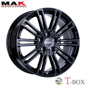 単品1本価格 18インチ 8.0J 5/120 MAK マック YORK ヨーク グロスブラック (gb) ランドローバー・ディフェンダー