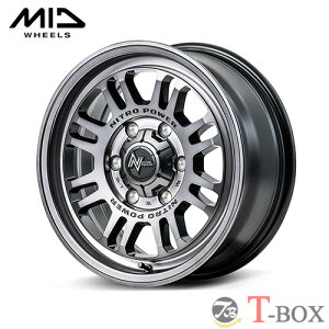 4{Zbgi 17C` 7.0J 5/114.3 MARUKA }J NITRO POWER M16 ASSAULT iCgp[ M16 ATg XeB[NA (SC)