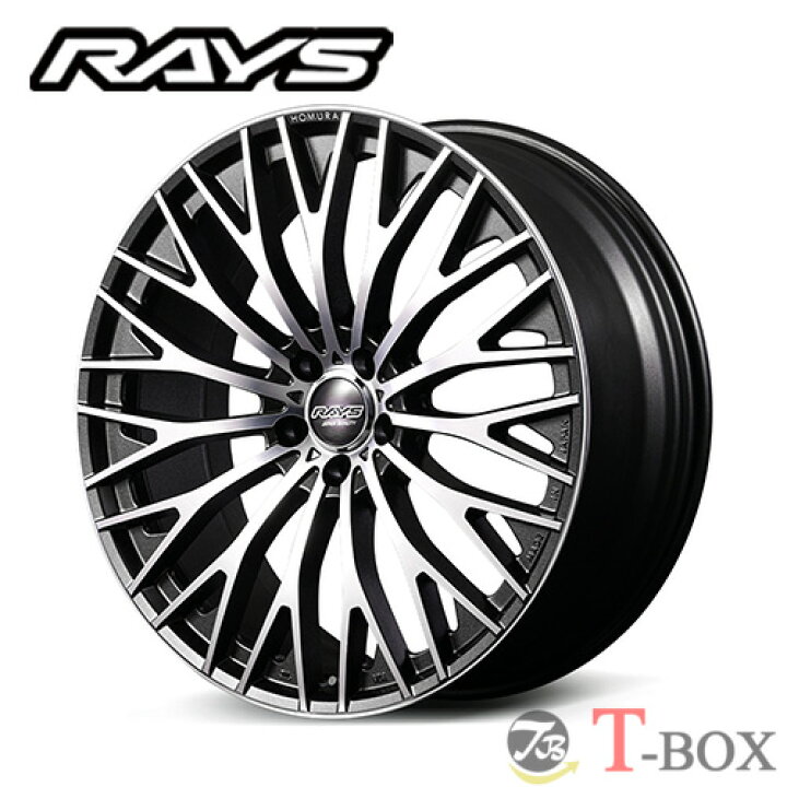 楽天市場】単品1本価格 22インチ 9.0J 5/120 RAYS レイズ HOMURA 2x15R 