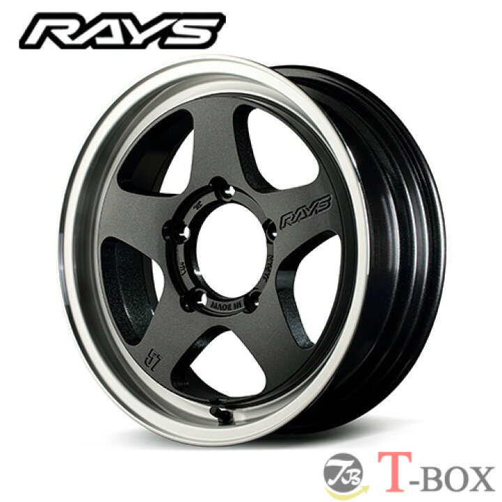 楽天市場】4本セット価格 16インチ 6.5J 5/139.7 RAYS レイズ  