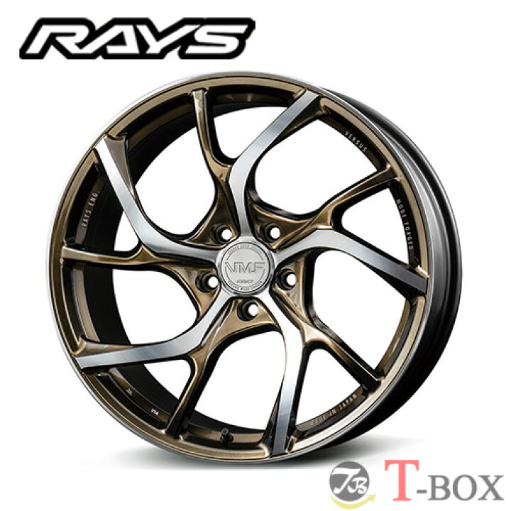 楽天市場】4本セット価格 19インチ 7.0J 5/114.3 RAYS レイズ VMF C-01 