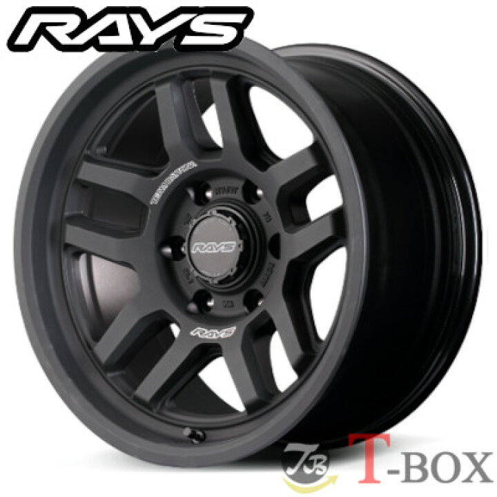 楽天市場】4本セット価格 17インチ 8.0J 6/139.7 RAYS レイズ TEAM  