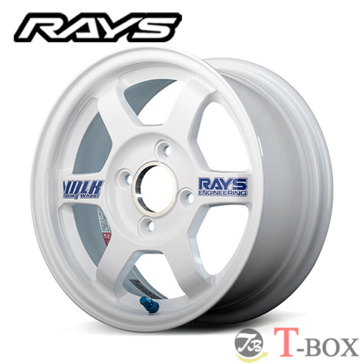 楽天市場】単品1本価格 13インチ 6.0J 4/100 RAYS レイズ VOLK RACING 