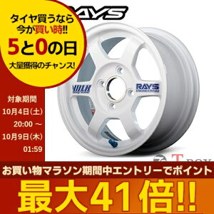 4{Zbgi 13C` 6.0J 4/100 RAYS CY VOLK RACING TE37 {N[VO TE37 zCg (WH)