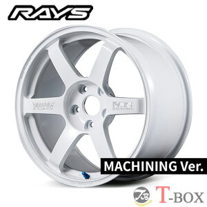 �P�i1�{���i 17�C���` 7.5J 4/100 RAYS ���C�Y VOLK RACING TE37 SAGA S-plus 30TH MACHINING Ver. �{���N���[�V���O TE37 �T�[�K S-plus 30TH �}�V�j���O Ver �z���C�g (WH)