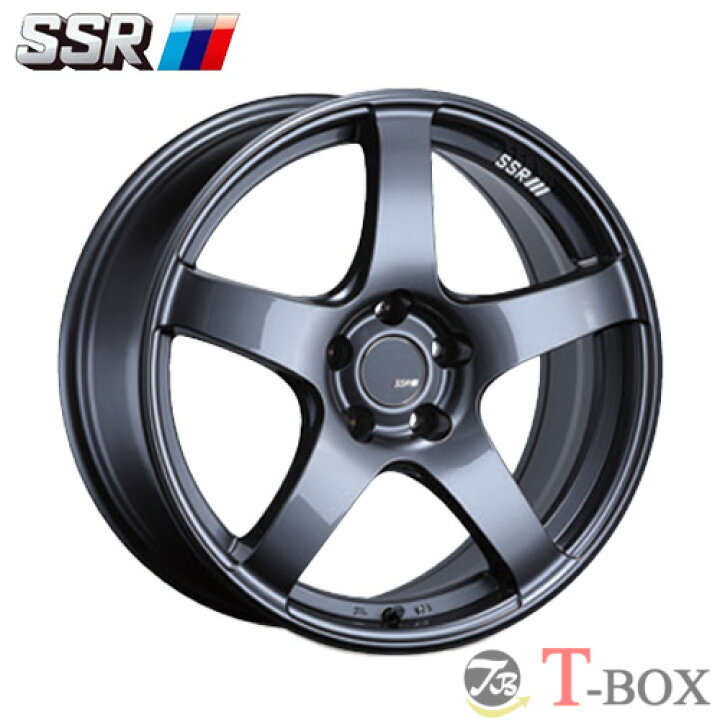 楽天市場】単品1本価格 19インチ 8.5J 5/114.3 SSR SSR GT V01 