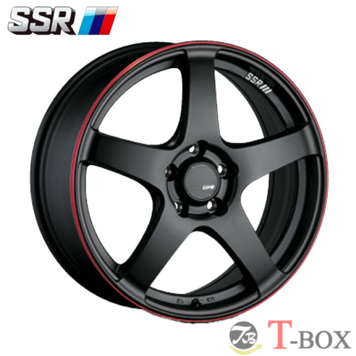 楽天市場】単品1本価格 18インチ 8.5J 5/100 SSR SSR GT V01 
