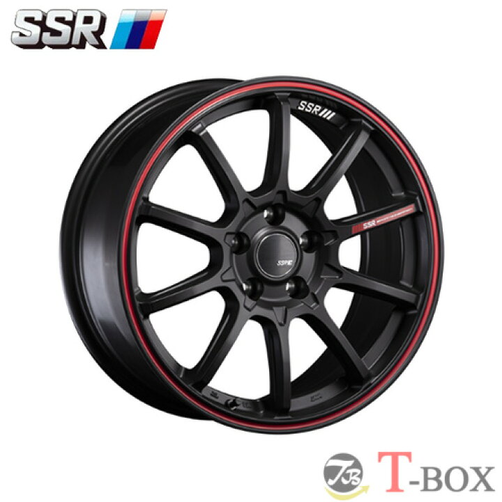 楽天市場】4本セット価格 17インチ 7.0J 5/114.3 SSR SSR GT V05 