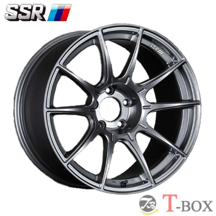 楽天市場】4本セット価格 18インチ 7.5J 5/114.3 SSR SSR GTX01 