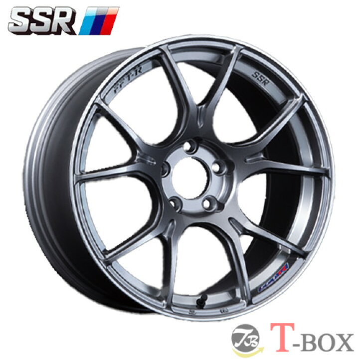楽天市場】単品1本価格 17インチ 7.0J 4/100 SSR SSR GTX02 ジーティー 