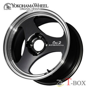 �P�i1�{���i 14�C���` 5.0J 4/100 YOKOHAMA WHEEL ���R�n�}�z�C�[�� ADVAN Racing Oni 2 for Japanese Cars �A�h�o�����[�V���O �I�j �c�[ ���Y�ԗp �}�V�j���O&�u���b�N�K�����^���b�N (MBG)