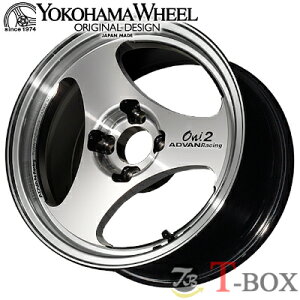 �P�i1�{���i 14�C���` 6.5J 4/100 YOKOHAMA WHEEL ���R�n�}�z�C�[�� ADVAN Racing Oni 2 for Japanese Cars �A�h�o�����[�V���O �I�j �c�[ ���Y�ԗp �}�V�j���O&�_�C�������h�J�b�g (MDC)