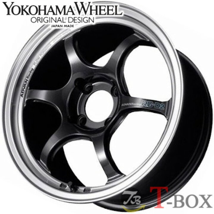 楽天市場】YOKOHAMA WHEEL ADVAN Racing RG-D2 for Japanese Cars 