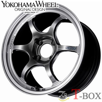 【楽天市場】YOKOHAMA WHEEL ADVAN Racing RG-D2 for Japanese Cars 15inch 5.5J  PCD:100 穴数:4H カラー : MHB アドバンレーシング: T-BOX Auto Parts