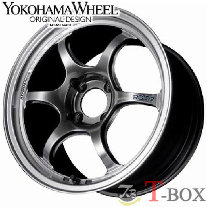 楽天市場】YOKOHAMA WHEEL ADVAN Racing RG-D2 for VW,AUDI,MERCEDES 