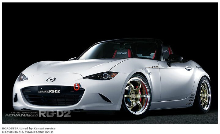 楽天市場】YOKOHAMA WHEEL ADVAN Racing RG-D2 for Japanese Cars 