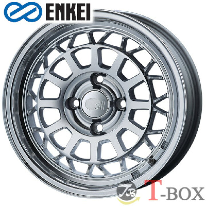 楽天市場】単品1本価格 ENKEI all nine 15inch 6.0J PCD:100 穴数:4H 