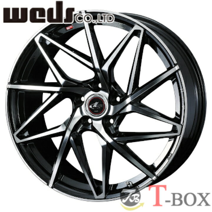 楽天市場】4本セット価格 19インチ 7.5J 5/114.3 WEDS ウェッズ LEONIS 
