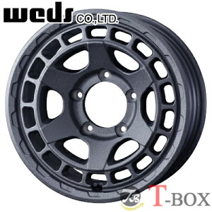 4本セット価格 16インチ 5.5J 5/139.7 WEDS ウェッズ WEDS ADVENTURE ウェッズアドベンチャー MUDVANCE X Type S マッドヴァンス エックス タイプエス FULL MAT BLACK / FLINT GRAY