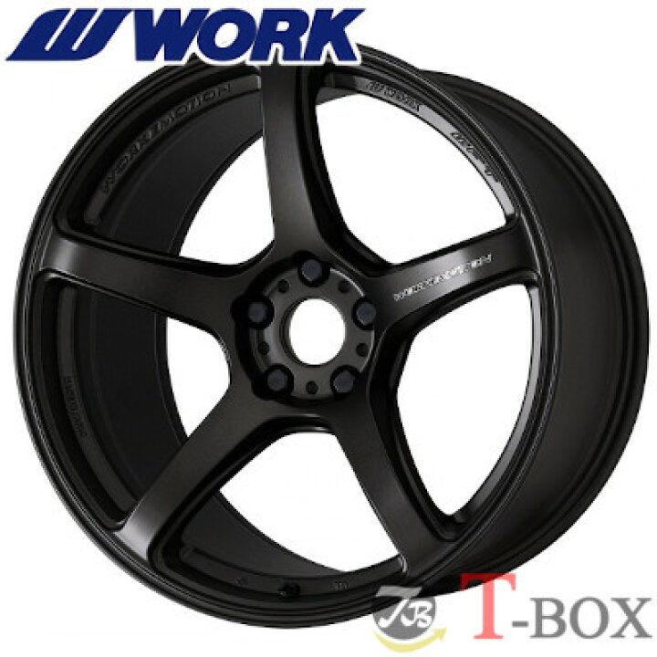 楽天市場】単品1本価格 WORK EMOTION T5R 17inch 9.0J PCD:114.3 穴数 