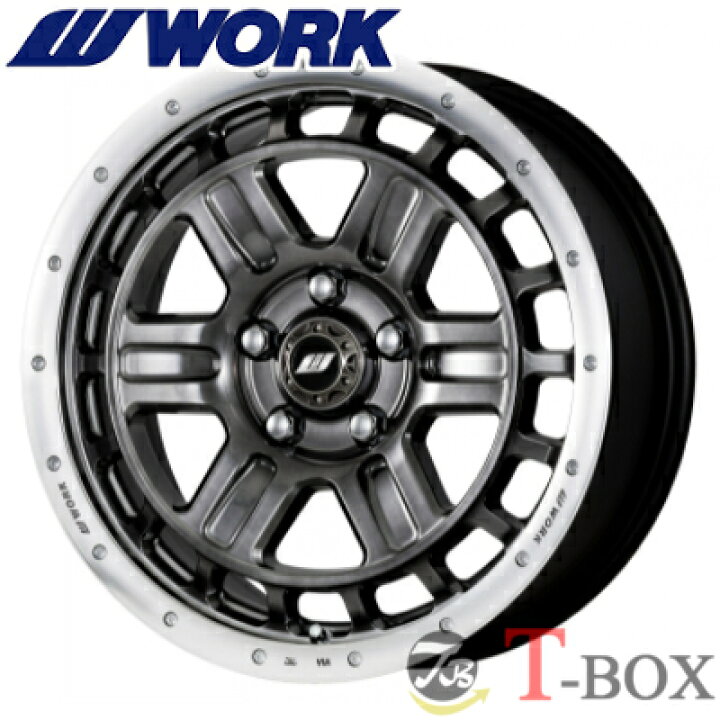 楽天市場】単品1本価格 16インチ 7.0J 5/114.3 WORK ワーク CRAG T 