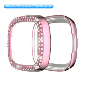 Fitbit versa3 �J�o�[ versa sesnse �Ή� �P�[�X �J�o�[ ������� �l�C ���킢�� �Y�� �L���L�� PC ���b�L���H �j�� �����p 7�F �P�[�X �r���v �A�N�Z�T���[ �r�W�l�X �X�|�[�c �_�C�������h ���� ����