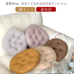 2�Z�b�g ���z�c �N�b�V���� �� �傫�� 40×40cm ���E���h�N�b�V���� �t���A�N�b�V���� �ۂ� ������� �k�� �ی^ �ۍ��z�c �􂦂� �ӂ��