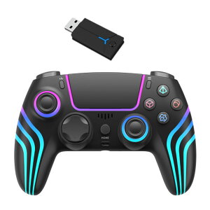 ���C�����X �R���g���[���[ �Q�[���p�b�h PS5 PS4 Switch Android iOS SteamDeck PC �Ή� �^�[�{�@�\ �A�� USB�h���O�� 2.4G Bluetooth ���� �L�� �W���C�� �X�C�b�` �v���X�e5 �Q�[���@ �A�N�Z�T���[ ���Ӌ@��