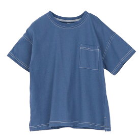 ステッチデザインTシャツ キッズ 半袖 Tシャツ トップス 子供服 こども服 ベビー 男の子 女の子 親子 親子コーデ 80 90 100 110 120 130 140 150