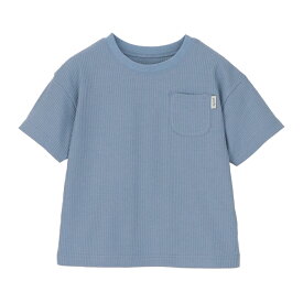 【大人】ワッフル半袖Tシャツ 大人 半袖 Tシャツ トップス 夏 レディース メンズ 親子 コーデ ペアルック リンクコーデ お揃い パパ ママ ファミリー