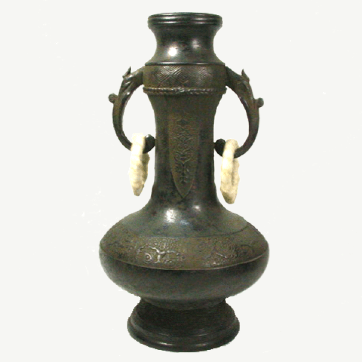 楽天市場】【名品茶道具 / 花入】 一ノ瀬宗辰作胡銅 (こどう) 下 楽天市場】【名品茶道具 / 花入】 一ノ瀬宗辰作胡銅 (こどう) 下