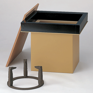 楽天市場】裏用【茶器/茶道具 置炉】 電熱式 置炉 女桑 炭型ヒーター