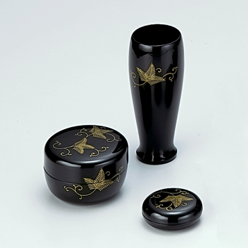 楽天市場】【茶道具/なつめ茶器】 木製二度塗 中棗 溜 本漆塗 塗（石川