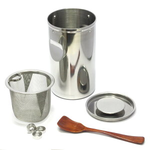 ●【茶道具 / 茶漉し】 近藤さんの抹茶篩缶 (抹茶ふるい缶) (茶会用)