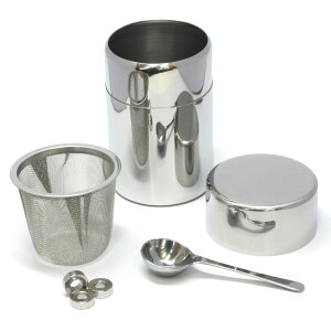 ●【茶道具 / 茶漉し】 近藤さんの抹茶篩缶 (抹茶ふるい缶)