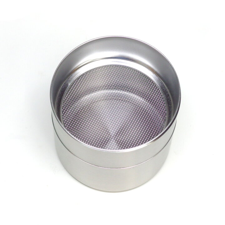 楽天市場】○【茶道具 / 茶漉し】 抹茶篩缶 (抹茶ふるい缶) ステンレス 
