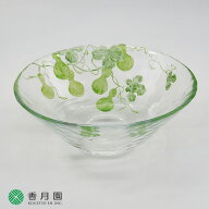【茶道具 / 茶碗】　耐熱平茶碗　義山　瓢箪　山岡善高 作　（化粧箱）