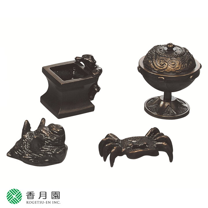 唐銅製 七種蓋置 楽天市場】【茶道具 / 蓋置】 唐銅 七種蓋