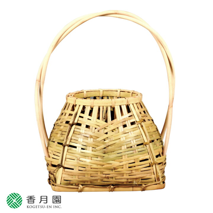 楽天市場】【茶道具 / 籠花入】 本宗全籠 藤手 宗全好写 上塗竹入子 
