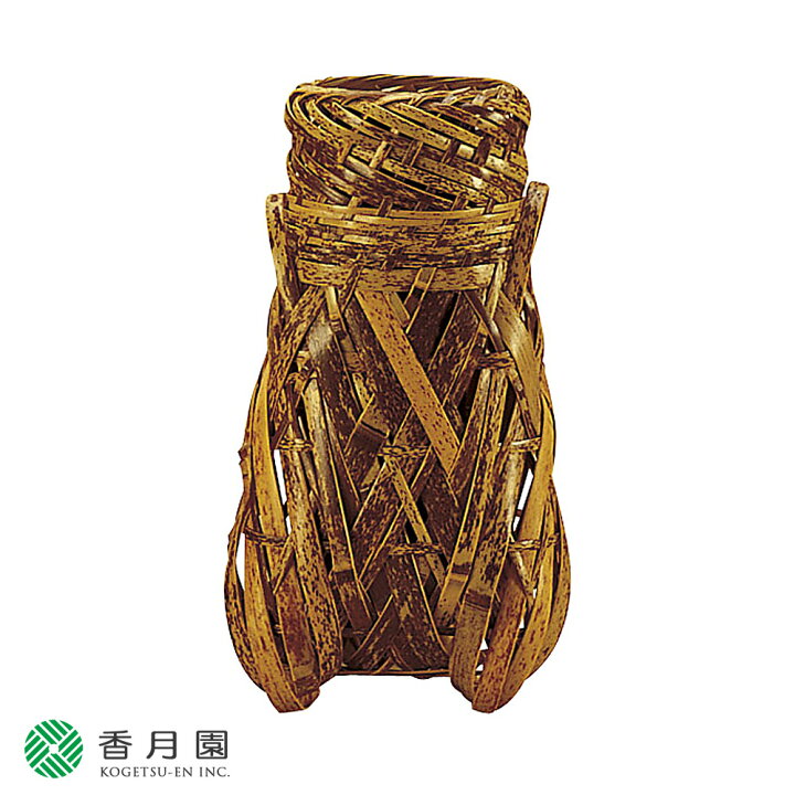 楽天市場】【茶道具 / 籠花入】 蝉 籠 虎竹 PC入子 : 抹茶と茶道具 t4u 