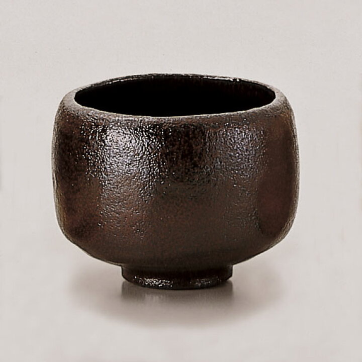 楽天市場】【茶道具 / 楽茶碗】 四代 一入 / 黒茶碗 銘 「曙」 (写 